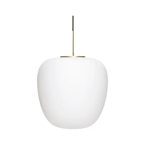 Hübsch - Muse Pendant - White - Ø40 x H40 cm