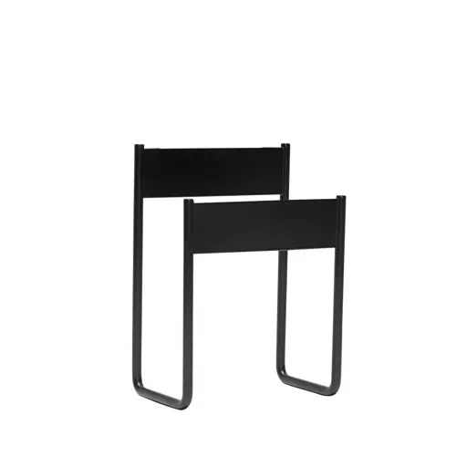 Hübsch - InBetween Magazine Holder - Black - 12x19xh26cm