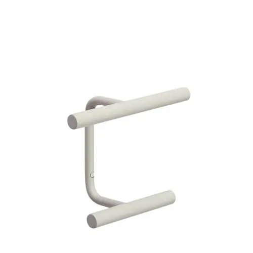Hübsch - Flip Coatrack - Light grey - 20x10xh15cm