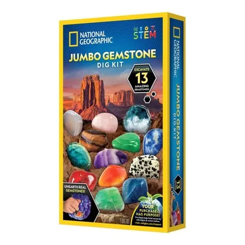 National Geographic - Jumbo Gemstone Dig Kit (29-2470)