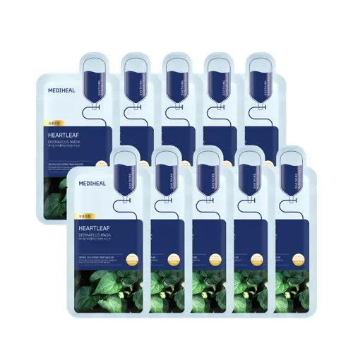 Mediheal - Dermaplus Heartleaf Mask - 10 pcs.