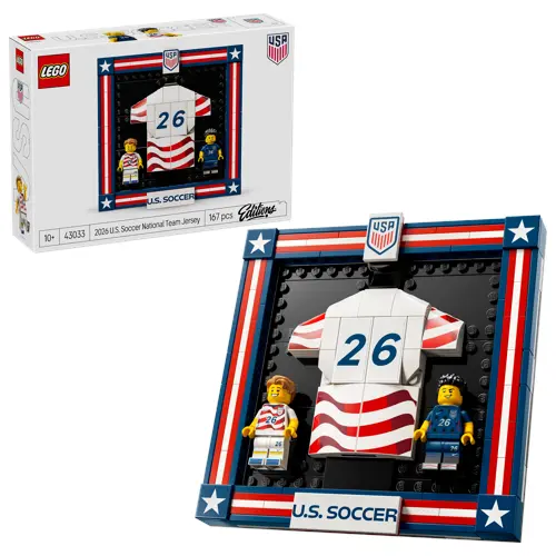 LEGO - Editions Football - Det amerikanske fotballandslagets trøye 2026 (43033)