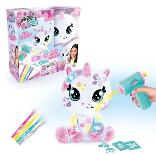Airbrush Plush - Sparkle Unicorn 20cm (26088)
