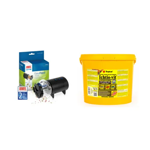 JUWEL - EasyFeed + JBL Pronovo Malawi Grano M 5,5L (Bundle)