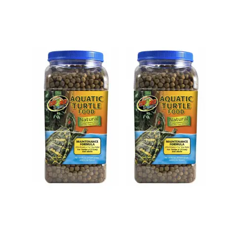 Zoo Med - 2 x Natural Aquatic Turtle Food - Maintenance Formula - 1.27 kg (Bundle)