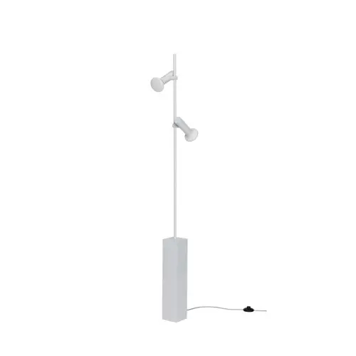 Hübsch - Floor Lamp - Light grey - 18x20xh160cm