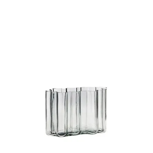 Hübsch - Umber Vase - Clear - 30x16xh20cm