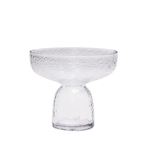 Hübsch - Aino Vase - Clear - ø22xh19cm