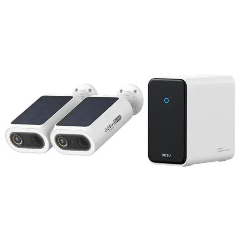 aosu 4K SolarCam P1 Max med aosuCortex System 2-kamera kit