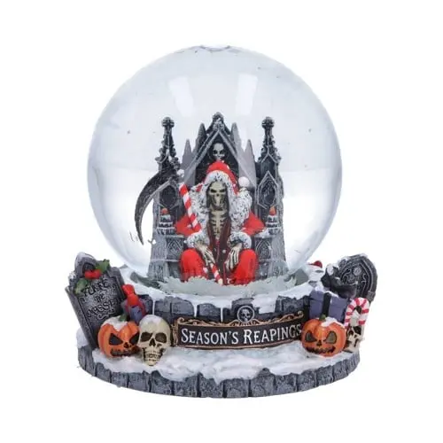 Nemesis - Silent Nightmares - Seasons Reaping Snow Globe