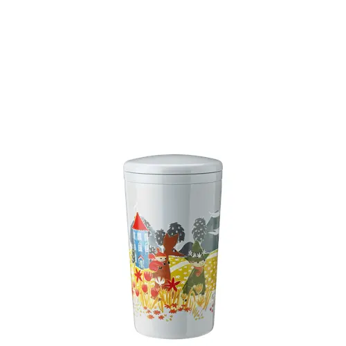 Stelton - Carrie To Go Kopp - Moomin Sky - 0.4 l