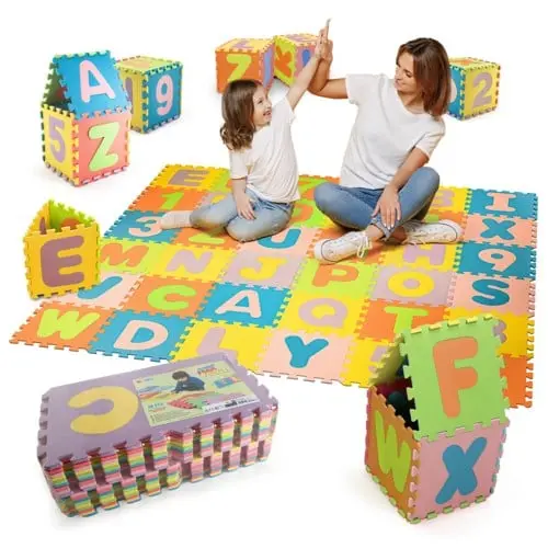 JOYA - Floormat Puzzle 30x30 cm, 36 pcs (981052)