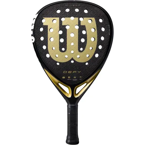 Wilson - Defy V1 Padelrackett - 3K Carbon Kraft og Spin² for Avanserte og Profesjonelle Spillere