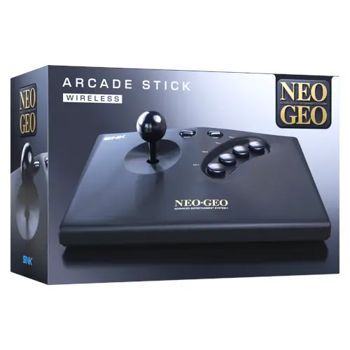 SNK Corporation NEOGEO AES+ Arcade Stick (Black) - Wired Arcade stick