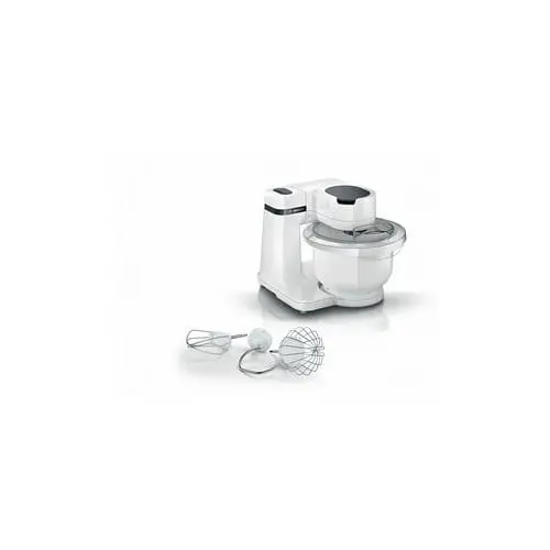 Bosch MUMS2AW00 Serie 2 Kjøkkenmaskin 700W – Med Patisserisett, Hvit
