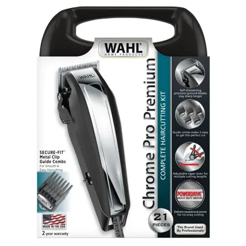 Wahl - Hair Trimmer ChromePro Premium