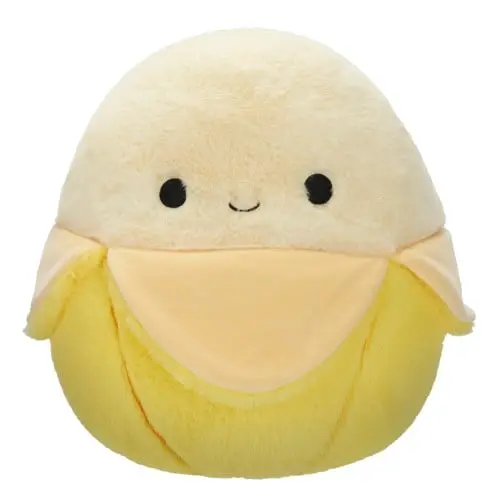 Squishmallows - 30 cm Pluch - Fuzz A Mallows Junie Banana (259179)