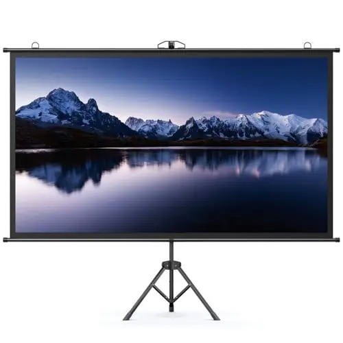 Yaber - 100 inch projection screen with stand