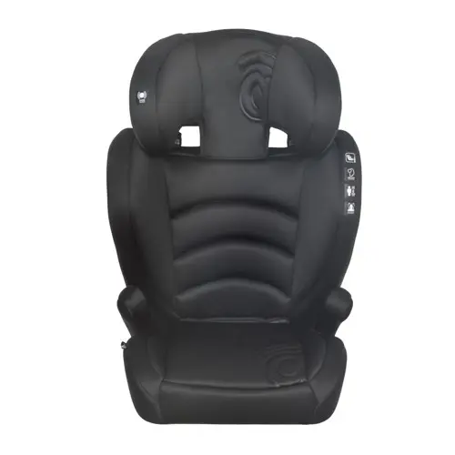 Asalvo - Bilsete I-størrelse Xtreme - Svart - 100 - 150 cm
