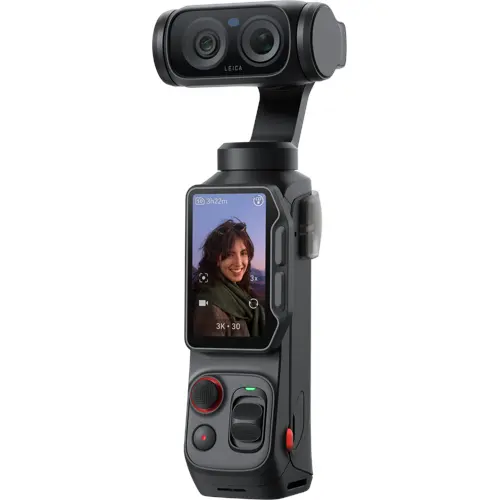 Insta360 - Luna Ultra Standard Bundle - Gimbal-Kamera med Leica, 8K Dolby Vision & Avtakbar OLED-Skjerm