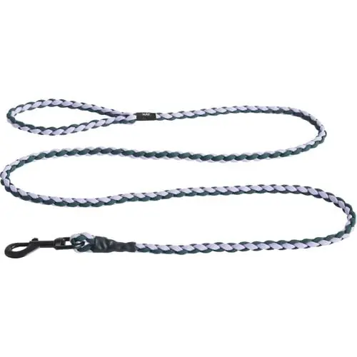HAY - Dogs Leash-Braided - M/L - Lavender, green