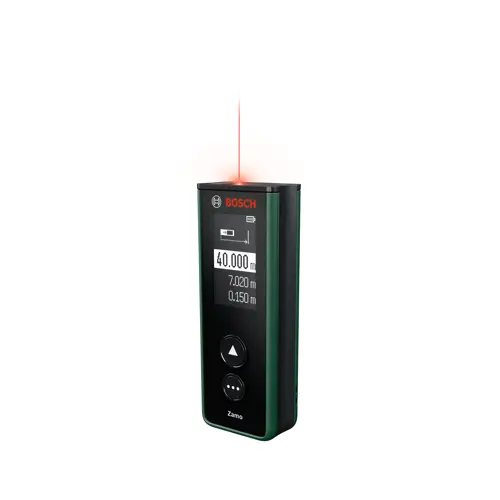 Bosch - Zamo Digital Laseravstandsmåler - Mål opptil 40 Meter med ett Tastetrykk