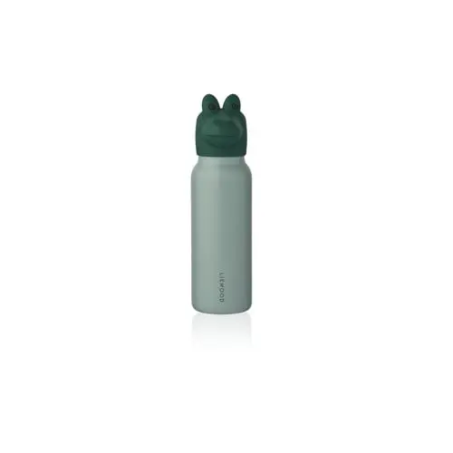 Vannflaske i stål 350 ml - Falk Crocodile Peppermint/Garden Green