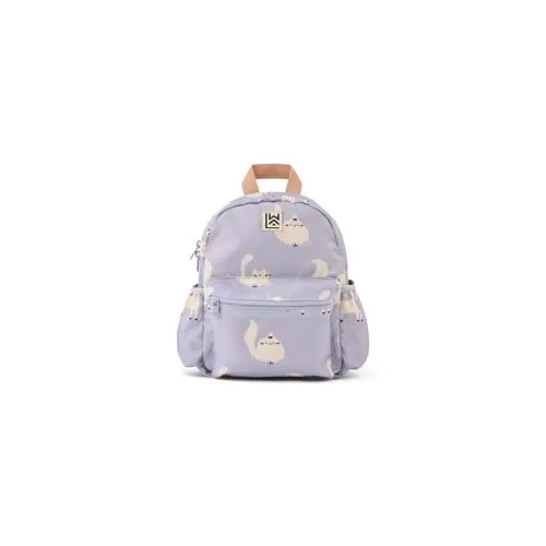 Barnehagesekk Andreas - Cat/Warm Lilac