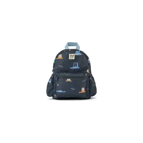 Barnehagesekk Andreas - Cars/Classic Navy