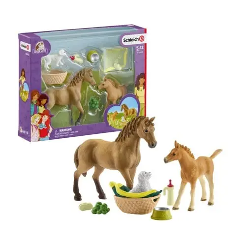 Schleich - Horse Club - Sarah’s Baby Animal Care (42432)