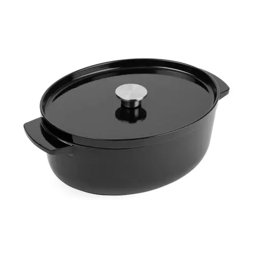 KitchenAid - KA-Oval Casserole - Onyx Black - 30cm/5.6L