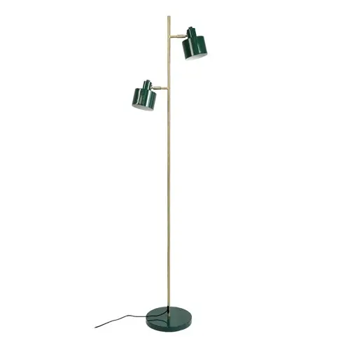 Dyberg-Larsen - Ocean Floor Lamp - Dark Green/Brass