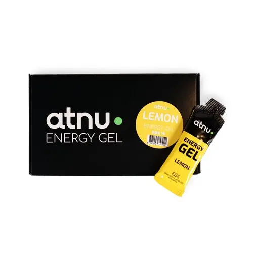 Atnu - Energy Gel Lemon Box - 15 pcs