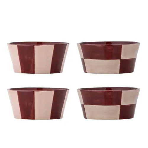 Bloomingville - Floki Bowl - Rose - Stoneware