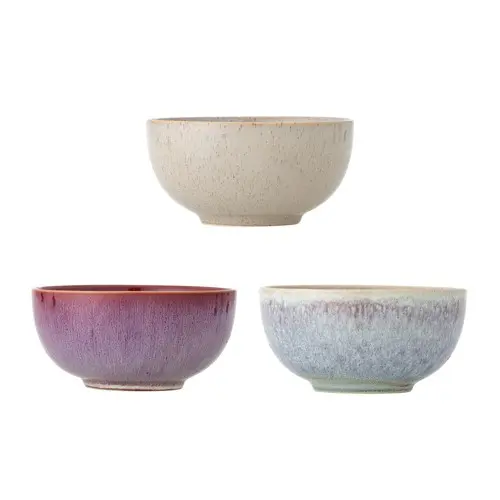 Bloomingville - Addison Bowl - Rose - Stoneware