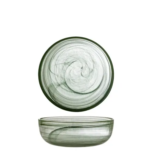 Bloomingville - Amelie Bowl - Green - Glass