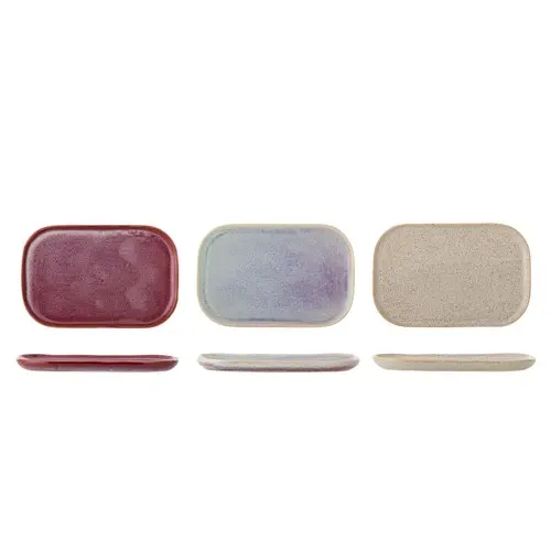 Bloomingville - Addison Plate - Rose - Stoneware