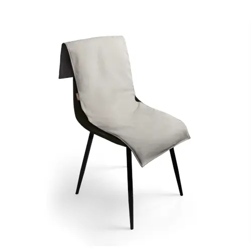 Duux Mellow Langt Stolbetrekk - Grå - 40×110 cm - Sete & rygg - 6 t trådløs