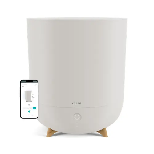 Duux Neo Smart Ultrasonisk Luftfukter - Greige - 500 ml/t - 5L
