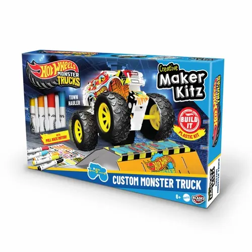 Hot Wheels - Creative Maker Kitz Custom Monster Truck Kit (BLA85606)