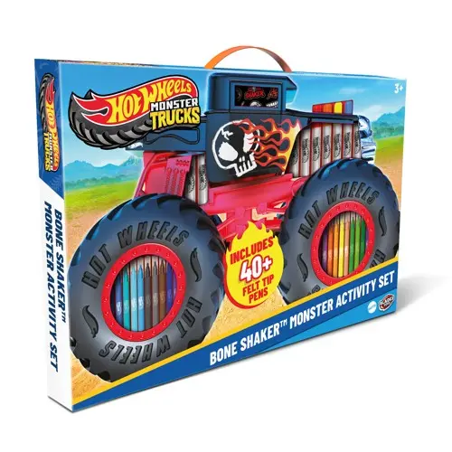 Hot Wheels - Bone Shaker Monster Activity Set (BLA30067)