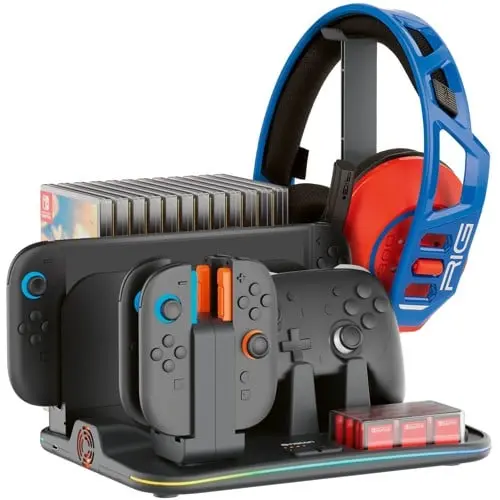 Nacon - Dock'n'Store RGB Charging Station XL (Nintendo Switch 2)