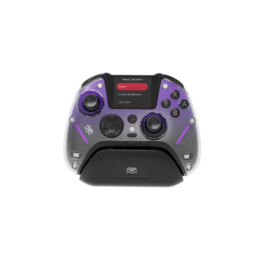 iMP Tech - DLX HE MAX Wireless/Wired/Bluetooth Controller - Purple Black