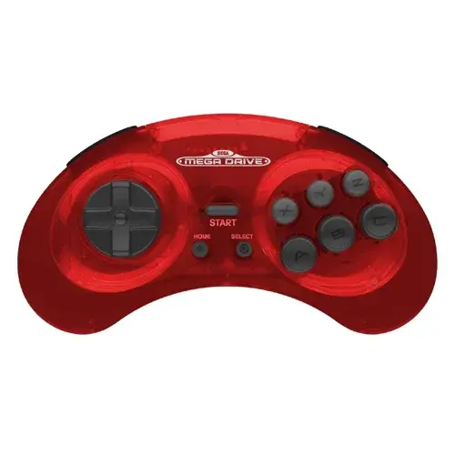 Retro-Bit - SEGA MD 2.4G Crimson Red
