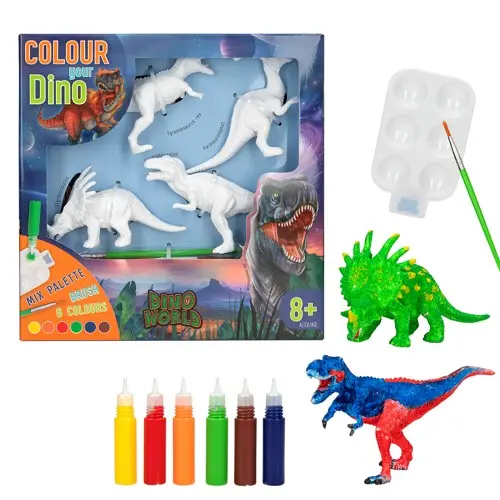 Dino World - DIY Colour Your Dino (0012672)