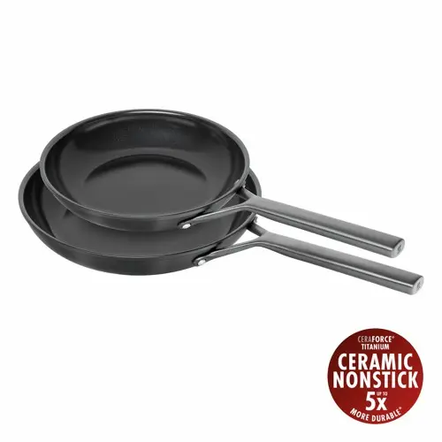 Zwilling - Milano Fry Pan Set - Black - 2 pieces