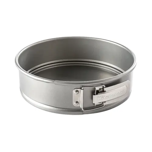 KitchenAid - Metal Bakeware Springform - Silver - 24 cm