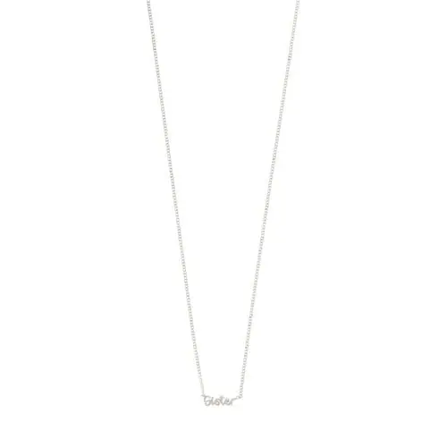 PILGRIM - SISTER Necklace - Silver-Plated - 38 cm + 9 cm Extension Chain