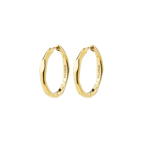 PILGRIM - INNER Hoop Earrings - Gold-Plated - 25 mm