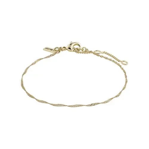 PILGRIM - PERI Twirl Bracelet - Gold-Plated - 16 + 4 cm